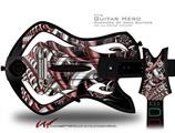 Chainlink Decal Style Skin - fits Warriors Of Rock Guitar Hero Guitar (GUITAR NOT INCLUDED)