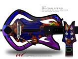 Classic Decal Style Skin - fits Warriors Of Rock Guitar Hero Guitar (GUITAR NOT INCLUDED)