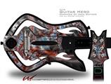 Diamonds Decal Style Skin - fits Warriors Of Rock Guitar Hero Guitar (GUITAR NOT INCLUDED)