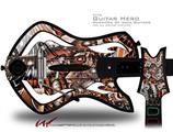 Comic Decal Style Skin - fits Warriors Of Rock Guitar Hero Guitar (GUITAR NOT INCLUDED)