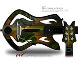 Contact Decal Style Skin - fits Warriors Of Rock Guitar Hero Guitar (GUITAR NOT INCLUDED)