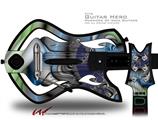 Plastic Decal Style Skin - fits Warriors Of Rock Guitar Hero Guitar (GUITAR NOT INCLUDED)