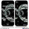 iPhone 4 Decal Style Vinyl Skin - Dragon5 (DOES NOT fit newer iPhone 4S)