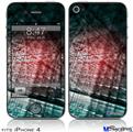 iPhone 4 Decal Style Vinyl Skin - Crystal (DOES NOT fit newer iPhone 4S)