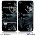 iPhone 4 Decal Style Vinyl Skin - Frost (DOES NOT fit newer iPhone 4S)