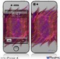 iPhone 4 Decal Style Vinyl Skin - Crater (DOES NOT fit newer iPhone 4S)