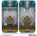 iPhone 4 Decal Style Vinyl Skin - Heaven (DOES NOT fit newer iPhone 4S)