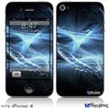 iPhone 4 Decal Style Vinyl Skin - Robot Spider Web (DOES NOT fit newer iPhone 4S)