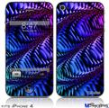 iPhone 4 Decal Style Vinyl Skin - Transmission (DOES NOT fit newer iPhone 4S)
