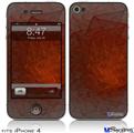 iPhone 4 Decal Style Vinyl Skin - Trivial Waves (DOES NOT fit newer iPhone 4S)