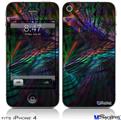 iPhone 4 Decal Style Vinyl Skin - Ruptured Space (DOES NOT fit newer iPhone 4S)
