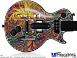 Guitar Hero III Wii Les Paul Skin - Fire And Water