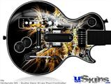 Guitar Hero III Wii Les Paul Skin - Flowers