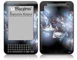 Coral Tesseract - Decal Style Skin fits Amazon Kindle 3 Keyboard (with 6 inch display)