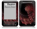 Coral2 - Decal Style Skin fits Amazon Kindle 3 Keyboard (with 6 inch display)