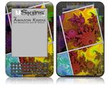 Largequilt - Decal Style Skin fits Amazon Kindle 3 Keyboard (with 6 inch display)