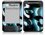 Metal - Decal Style Skin fits Amazon Kindle 3 Keyboard (with 6 inch display)