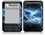 Robot Spider Web - Decal Style Skin fits Amazon Kindle 3 Keyboard (with 6 inch display)