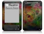 Swiss Fractal - Decal Style Skin fits Amazon Kindle 3 Keyboard (with 6 inch display)