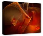 Gallery Wrapped 11x14x1.5  Canvas Art - Flaming Veil