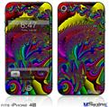 iPhone 4S Decal Style Vinyl Skin - And This Is Your Brain On Drugs