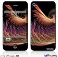 iPhone 4S Decal Style Vinyl Skin - Anemone