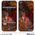 iPhone 4S Decal Style Vinyl Skin - Impression 12