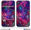 iPhone 4S Decal Style Vinyl Skin - Organic