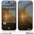 iPhone 4S Decal Style Vinyl Skin - Woven
