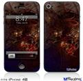 iPhone 4S Decal Style Vinyl Skin - Burst