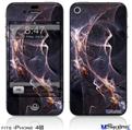 iPhone 4S Decal Style Vinyl Skin - Stormy