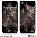 iPhone 4S Decal Style Vinyl Skin - Fluff