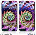 iPhone 4S Decal Style Vinyl Skin - Harlequin Snail