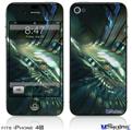 iPhone 4S Decal Style Vinyl Skin - Hyperspace 06