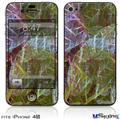 iPhone 4S Decal Style Vinyl Skin - On Thin Ice