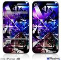 iPhone 4S Decal Style Vinyl Skin - Persistence Of Vision