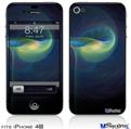 iPhone 4S Decal Style Vinyl Skin - Orchid