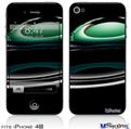 iPhone 4S Decal Style Vinyl Skin - Silently