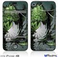 iPhone 4S Decal Style Vinyl Skin - Seed Pod