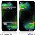 iPhone 4S Decal Style Vinyl Skin - Touching