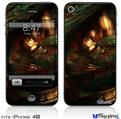 iPhone 4S Decal Style Vinyl Skin - Strand
