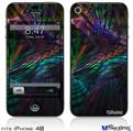 iPhone 4S Decal Style Vinyl Skin - Ruptured Space