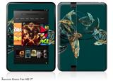 Blown Glass Decal Style Skin fits 2012 Amazon Kindle Fire HD 7 inch
