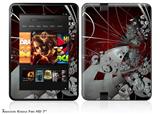 Ultra Fractal Decal Style Skin fits 2012 Amazon Kindle Fire HD 7 inch