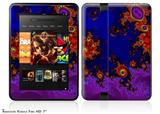Classic Decal Style Skin fits 2012 Amazon Kindle Fire HD 7 inch