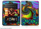 Carnival Decal Style Skin fits 2012 Amazon Kindle Fire HD 7 inch