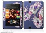 Rosettas Decal Style Skin fits 2012 Amazon Kindle Fire HD 7 inch