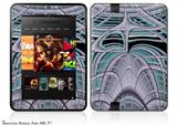 Socialist Abstract Decal Style Skin fits 2012 Amazon Kindle Fire HD 7 inch