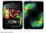 Touching Decal Style Skin fits 2012 Amazon Kindle Fire HD 7 inch