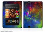 Fireworks Decal Style Skin fits 2012 Amazon Kindle Fire HD 7 inch